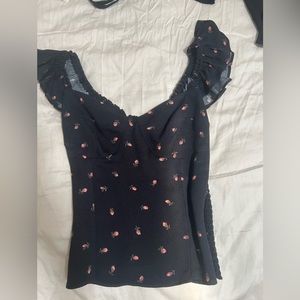 Floral Reformation Top